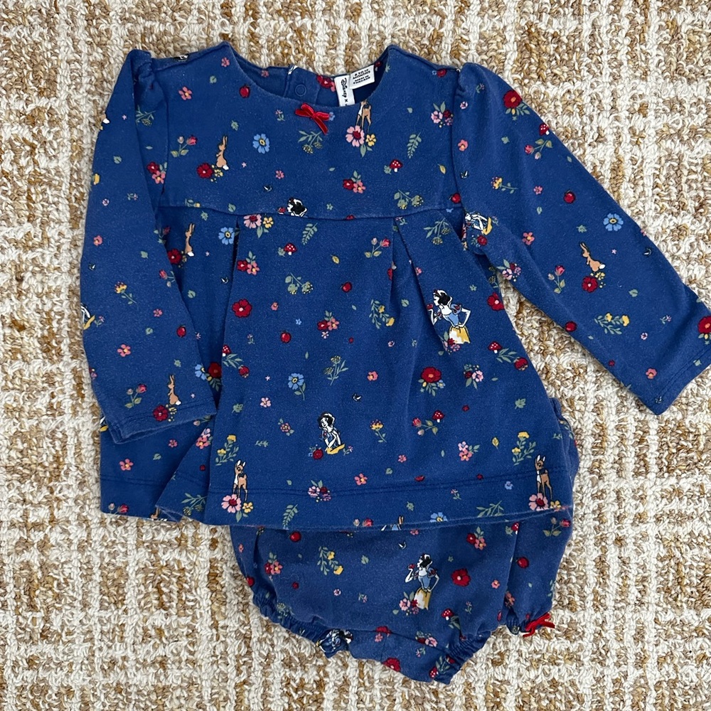 Janie & Jack + Disney Snow White dress